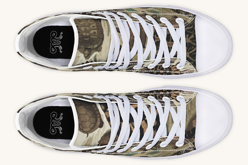 Turtle Time Vivid Hightops - Jaded Lament
