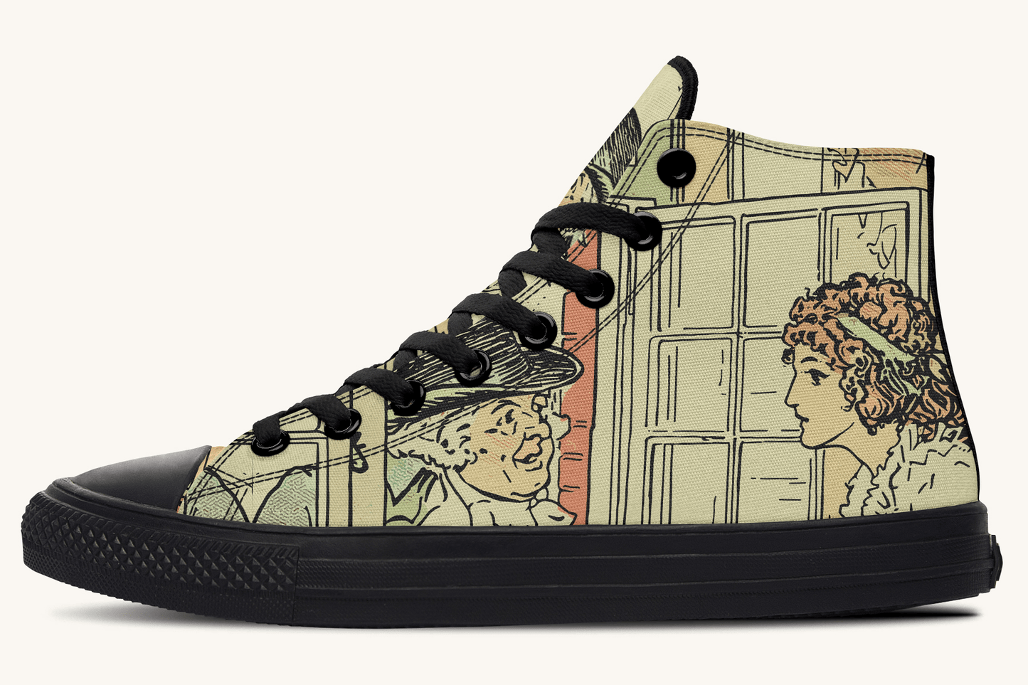 You May See Her If You Look This Way Hightops - Jaded Lament