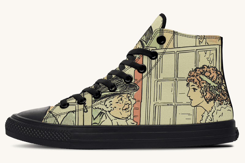 You May See Her If You Look This Way Hightops - Jaded Lament