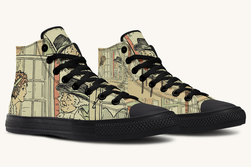 You May See Her If You Look This Way Hightops - Jaded Lament