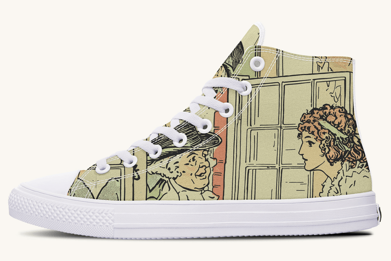 You May See Her If You Look This Way Hightops - Jaded Lament