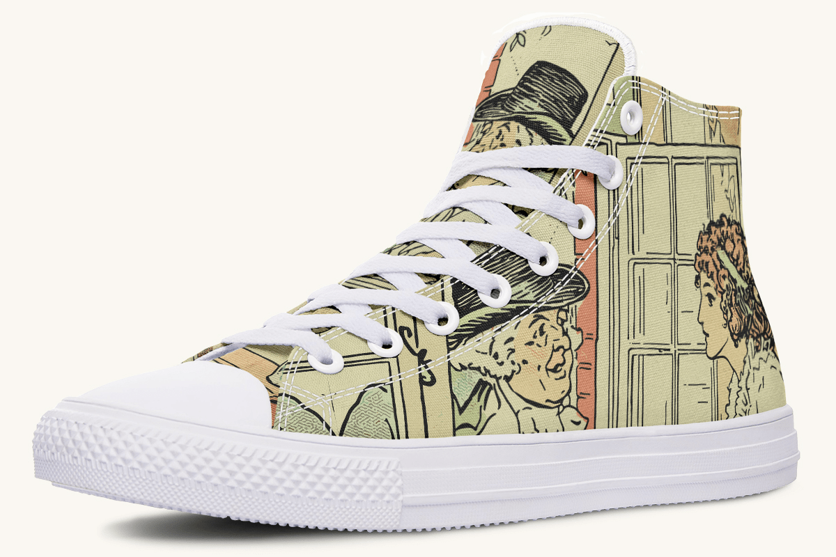You May See Her If You Look This Way Hightops - Jaded Lament