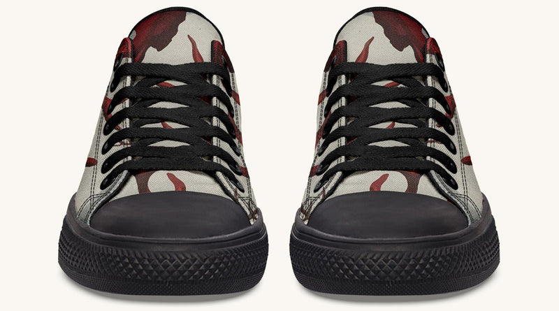 A Bloodroot Coral Sea Lowtops - Jaded Lament