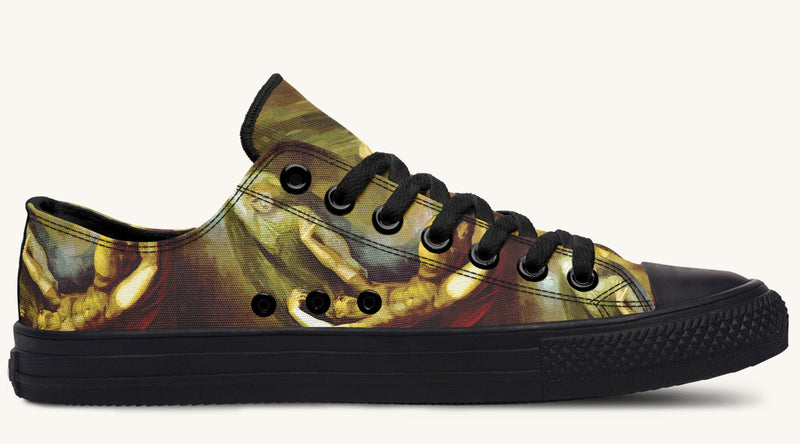 Achilles Weeps for Patroclus Lowtops - Jaded Lament