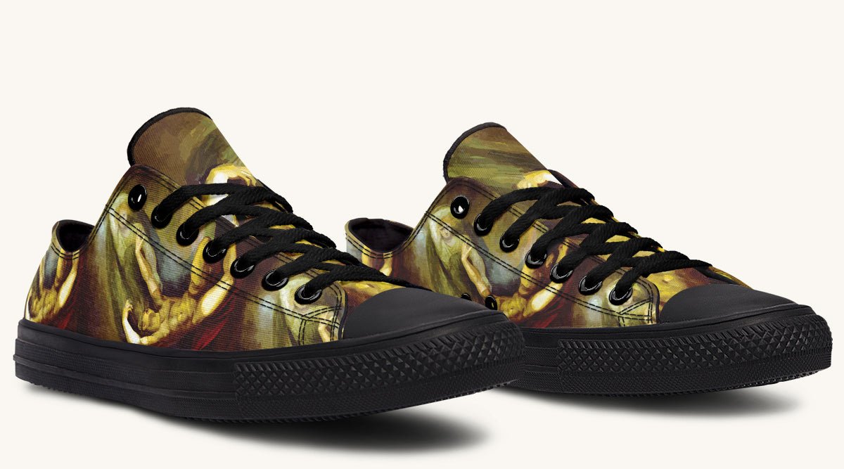 Achilles Weeps for Patroclus Lowtops - Jaded Lament