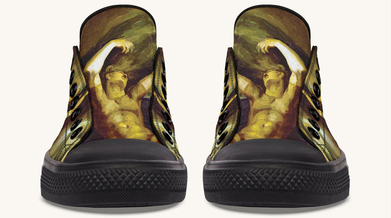 Achilles Weeps for Patroclus Lowtops - Jaded Lament