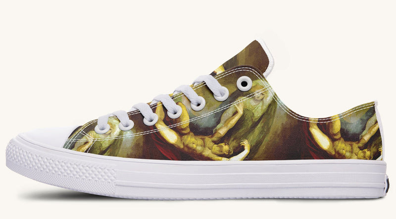 Achilles Weeps for Patroclus Lowtops - Jaded Lament