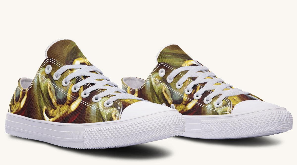 Achilles Weeps for Patroclus Lowtops - Jaded Lament