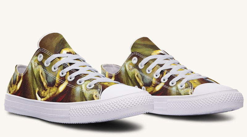 Achilles Weeps for Patroclus Lowtops - Jaded Lament