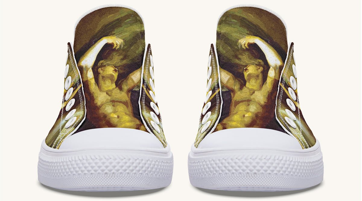 Achilles Weeps for Patroclus Lowtops - Jaded Lament