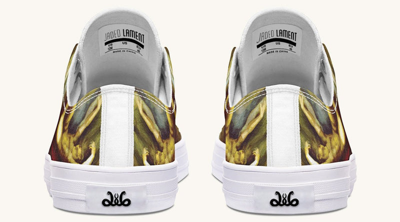 Achilles Weeps for Patroclus Lowtops - Jaded Lament