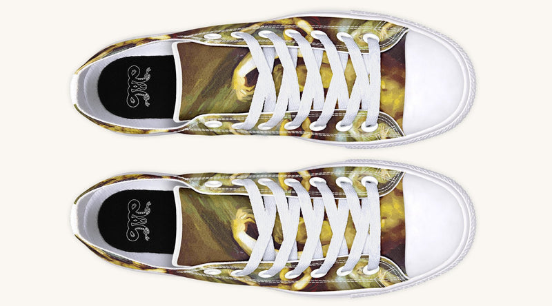 Achilles Weeps for Patroclus Lowtops - Jaded Lament