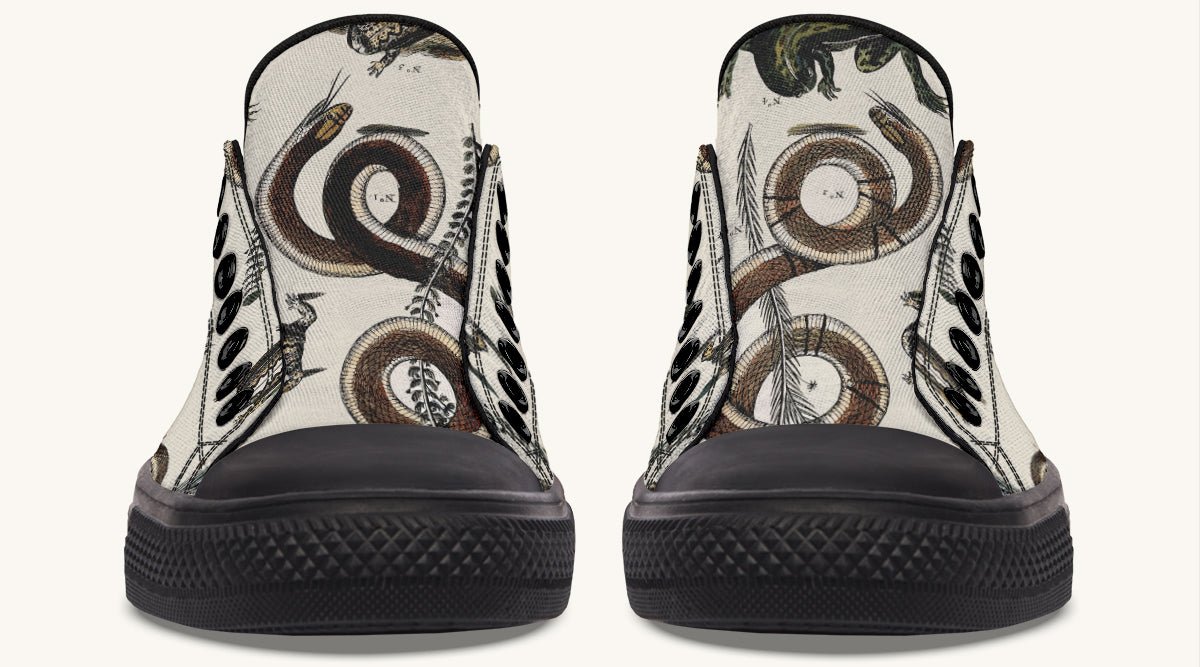 An Arrangement of Frogs and Snakes Lowtops - Jaded Lament