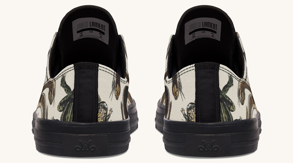 An Arrangement of Frogs and Snakes Lowtops - Jaded Lament