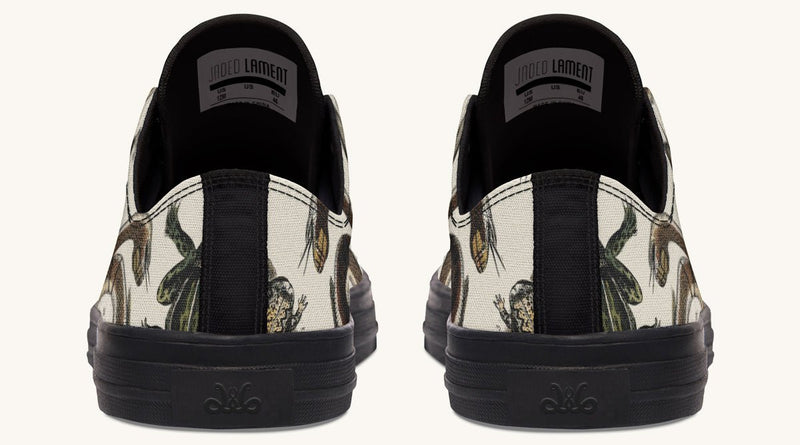 An Arrangement of Frogs and Snakes Lowtops - Jaded Lament