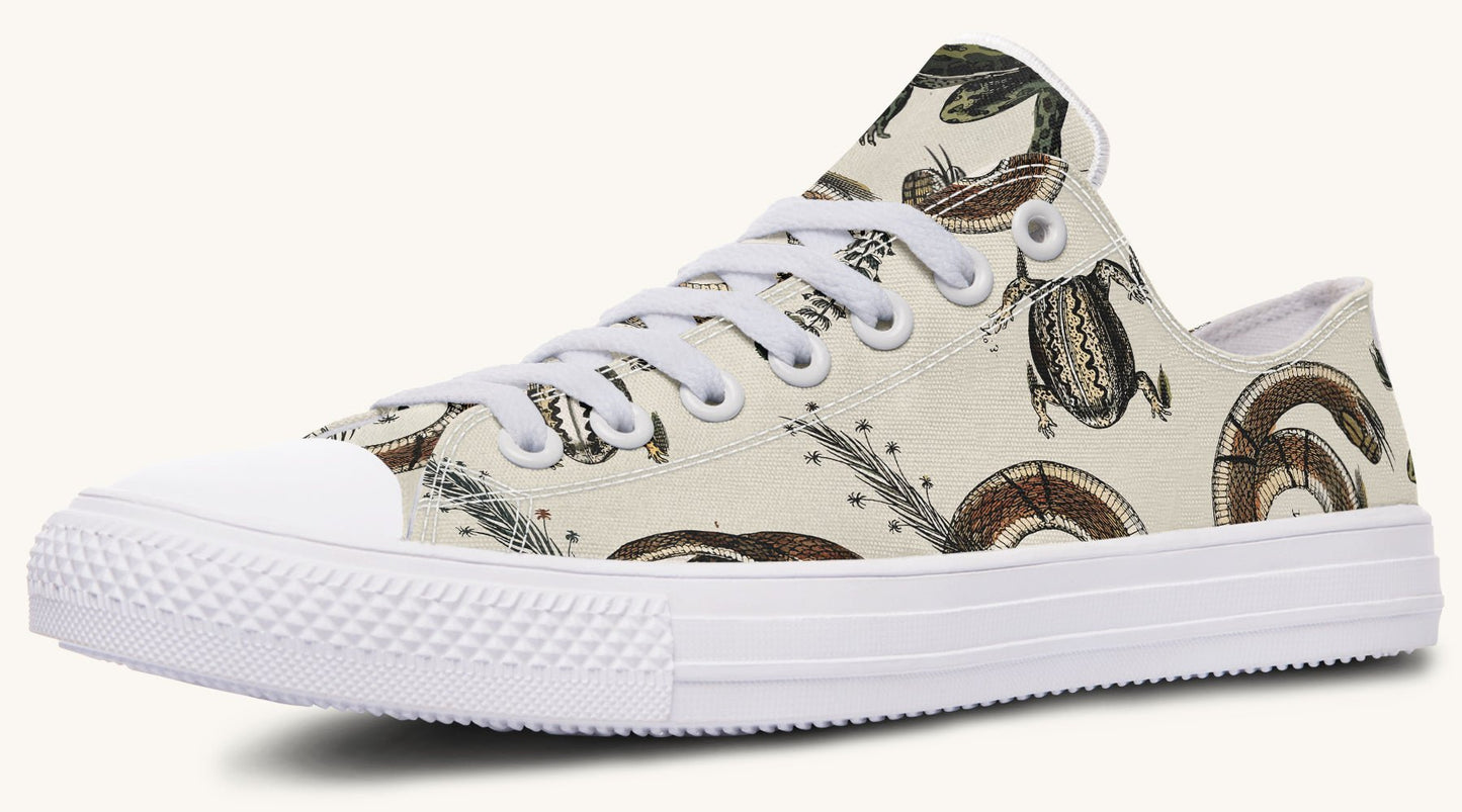 An Arrangement of Frogs and Snakes Lowtops - Jaded Lament