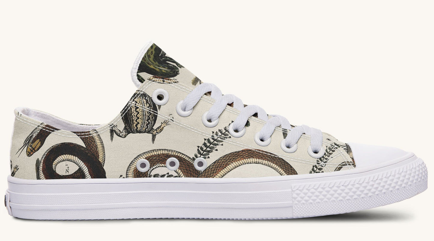 An Arrangement of Frogs and Snakes Lowtops - Jaded Lament