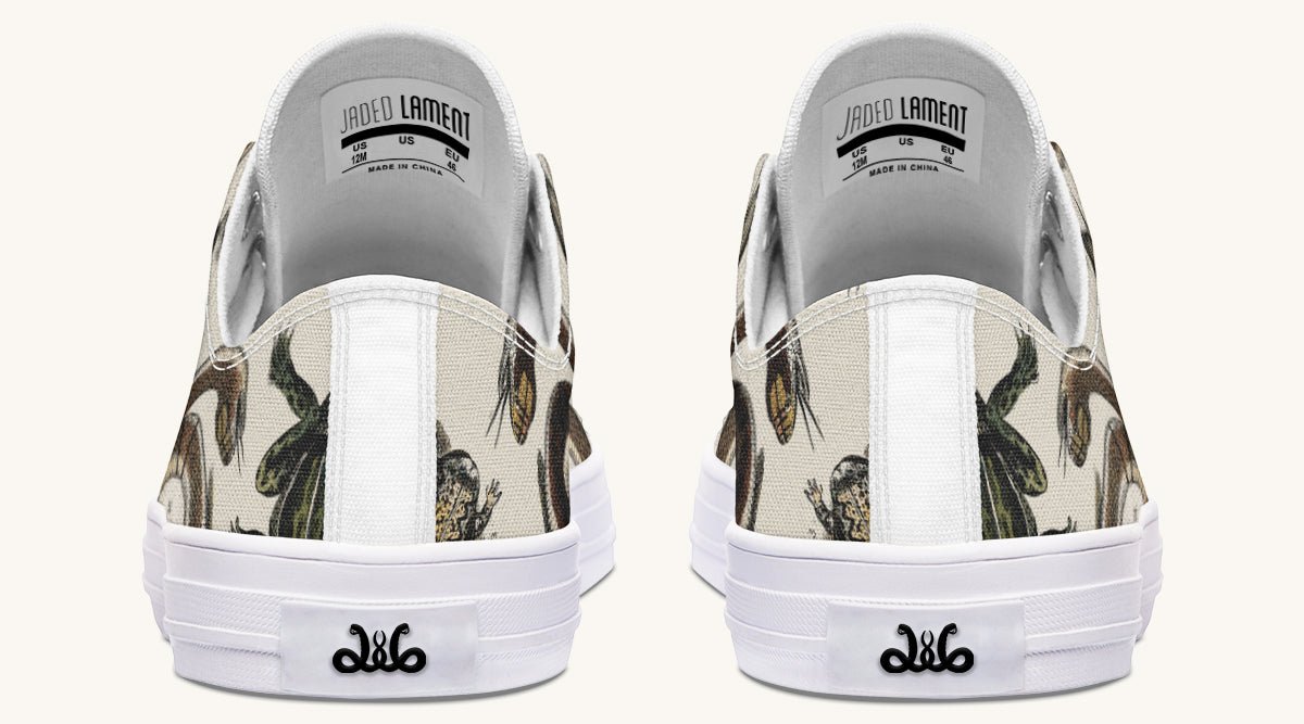 An Arrangement of Frogs and Snakes Lowtops - Jaded Lament