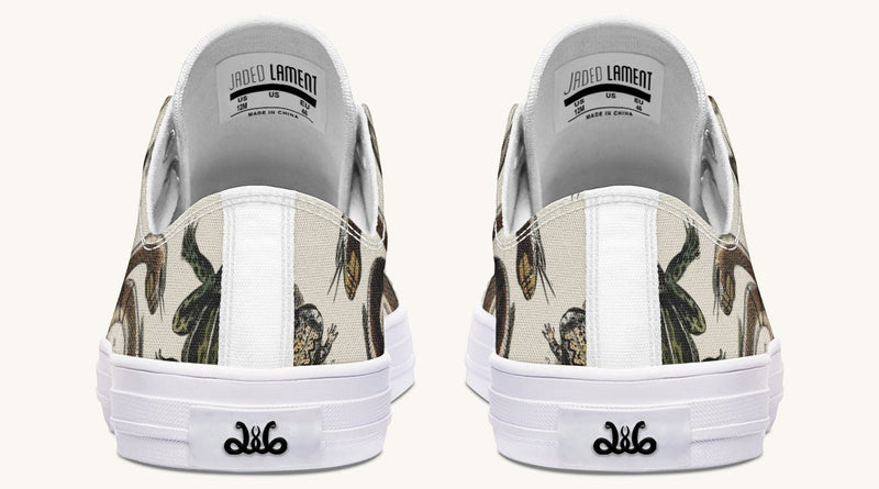 An Arrangement of Frogs and Snakes Lowtops - Jaded Lament