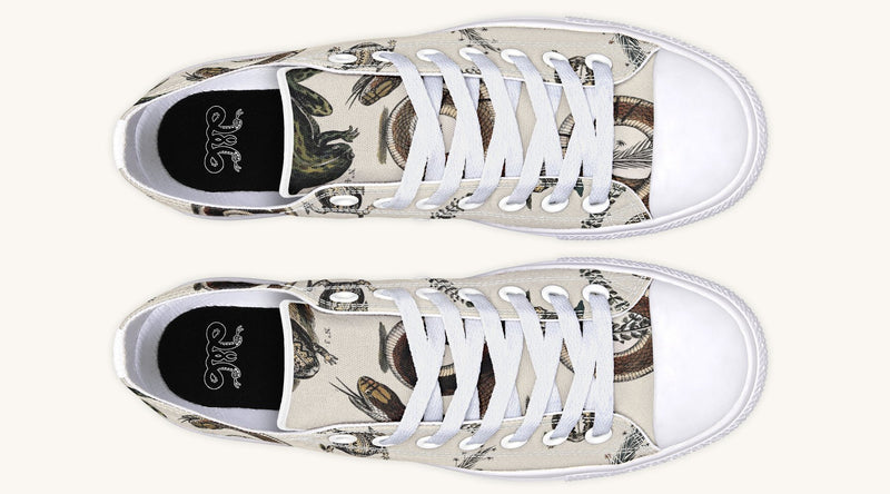 An Arrangement of Frogs and Snakes Lowtops - Jaded Lament