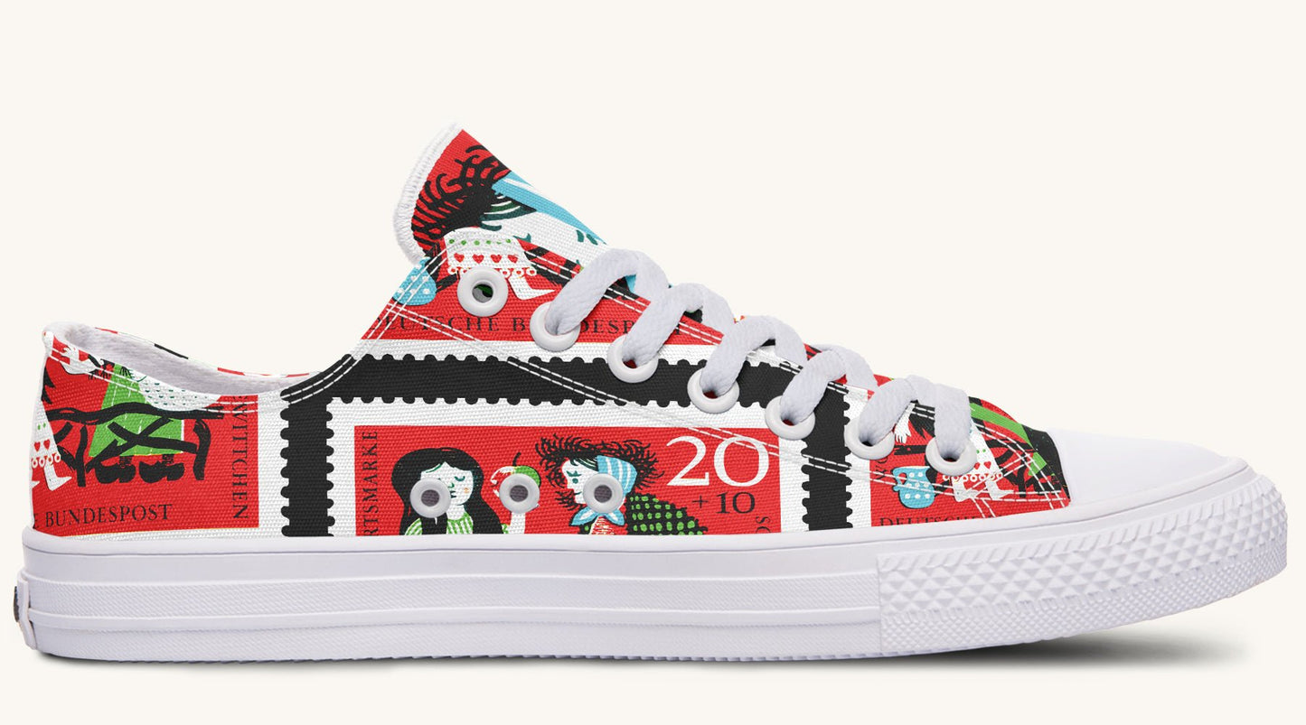 Beneath the Red Canopy Lowtops - Jaded Lament