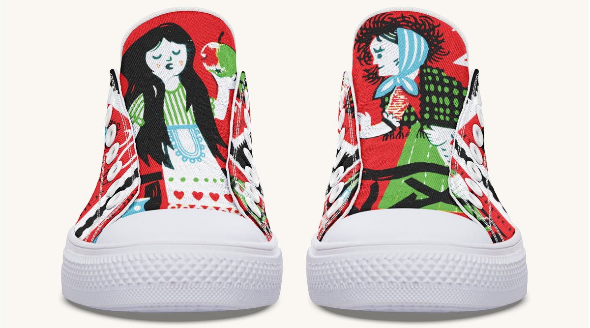 Beneath the Red Canopy Lowtops - Jaded Lament