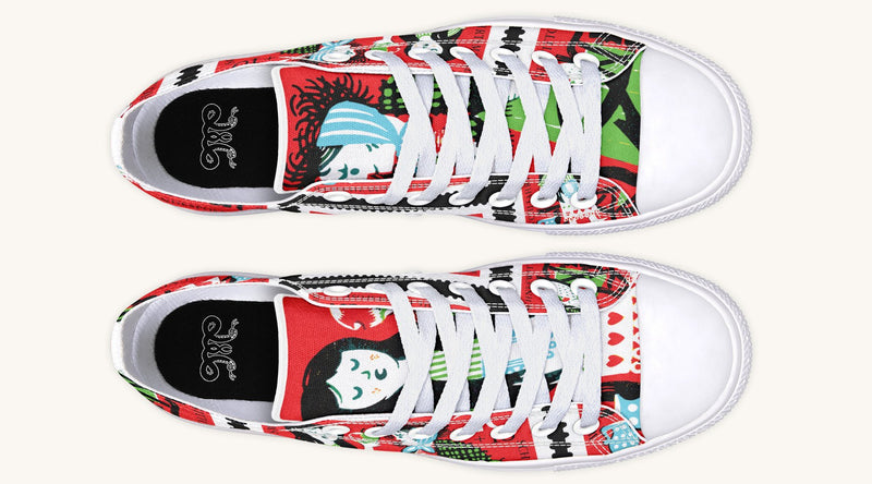 Beneath the Red Canopy Lowtops - Jaded Lament