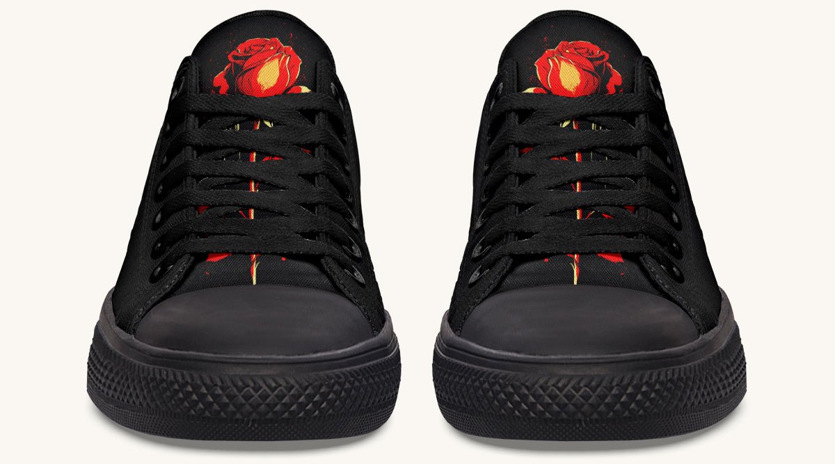 Bleeding Rose Lowtops - Jaded Lament