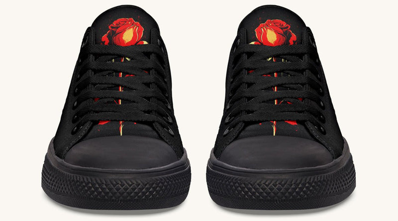 Bleeding Rose Lowtops - Jaded Lament