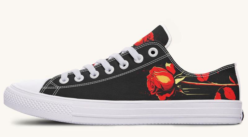 Bleeding Rose Lowtops - Jaded Lament