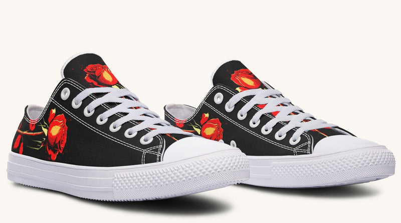 Bleeding Rose Lowtops - Jaded Lament