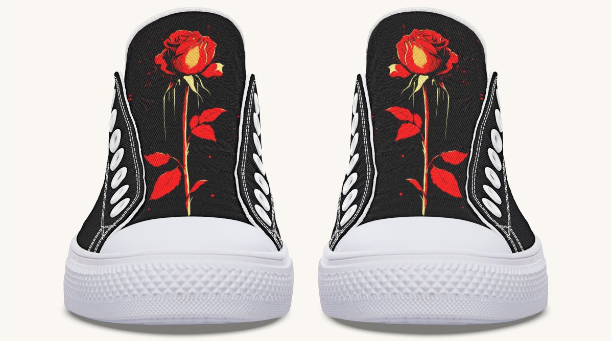 Bleeding Rose Lowtops - Jaded Lament