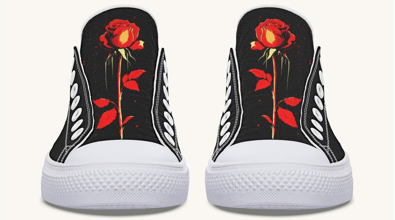 Bleeding Rose Lowtops - Jaded Lament