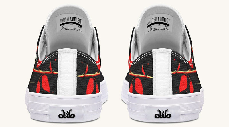 Bleeding Rose Lowtops - Jaded Lament