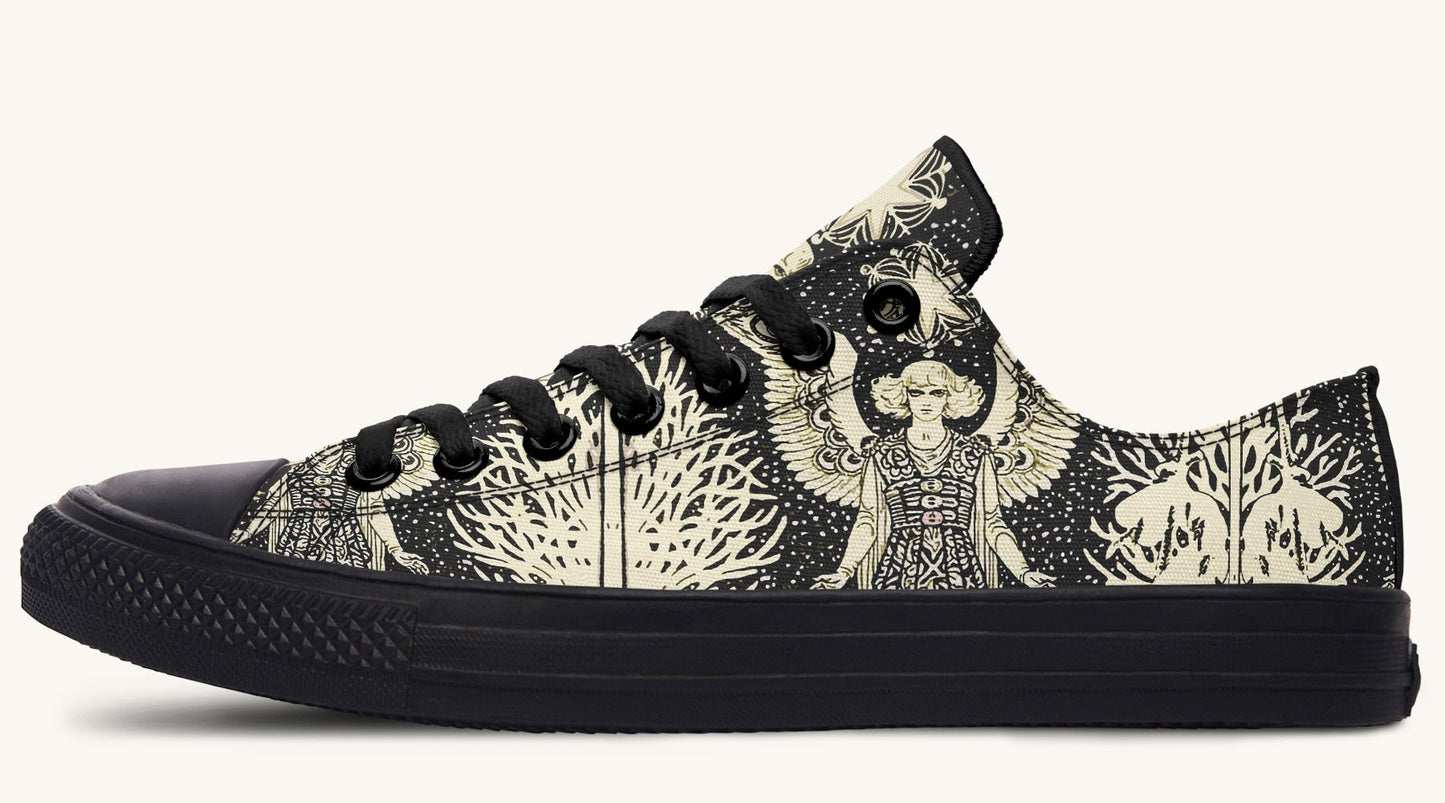 Call Upon the Star Cream Lowtops - Jaded Lament