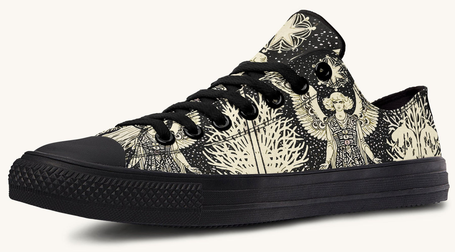 Call Upon the Star Cream Lowtops - Jaded Lament