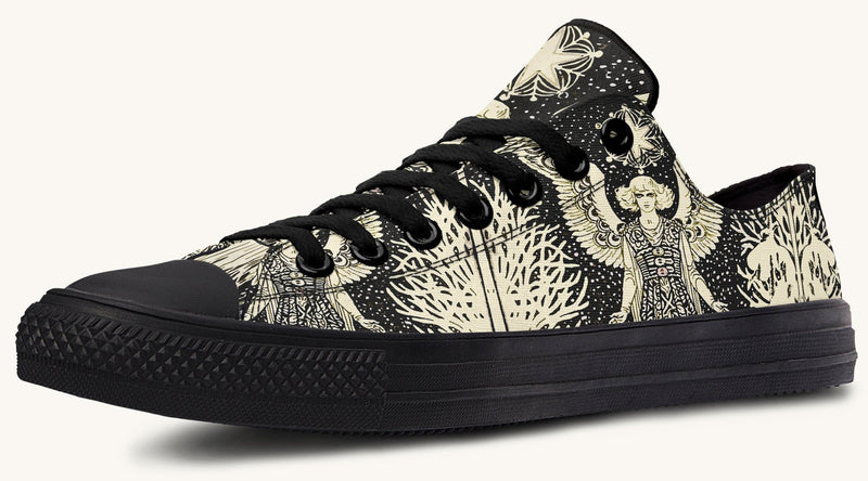 Call Upon the Star Cream Lowtops - Jaded Lament