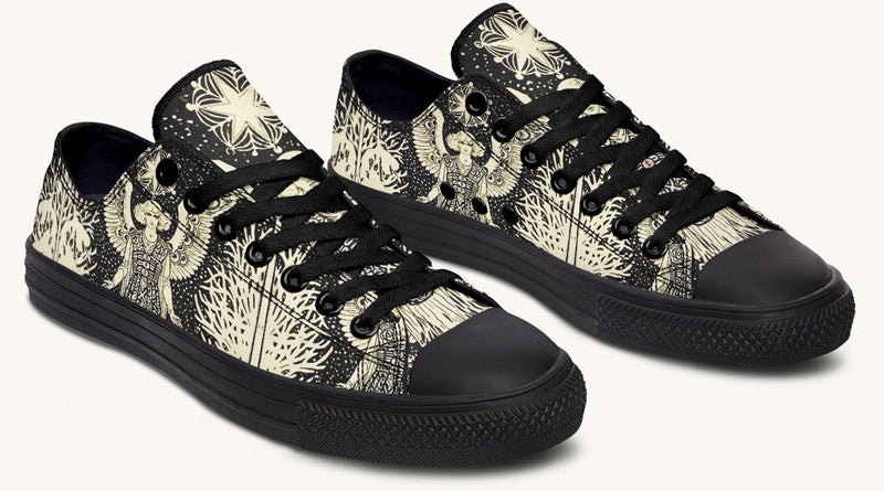 Call Upon the Star Cream Lowtops - Jaded Lament
