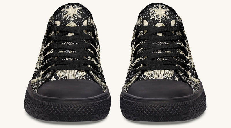 Call Upon the Star Cream Lowtops - Jaded Lament