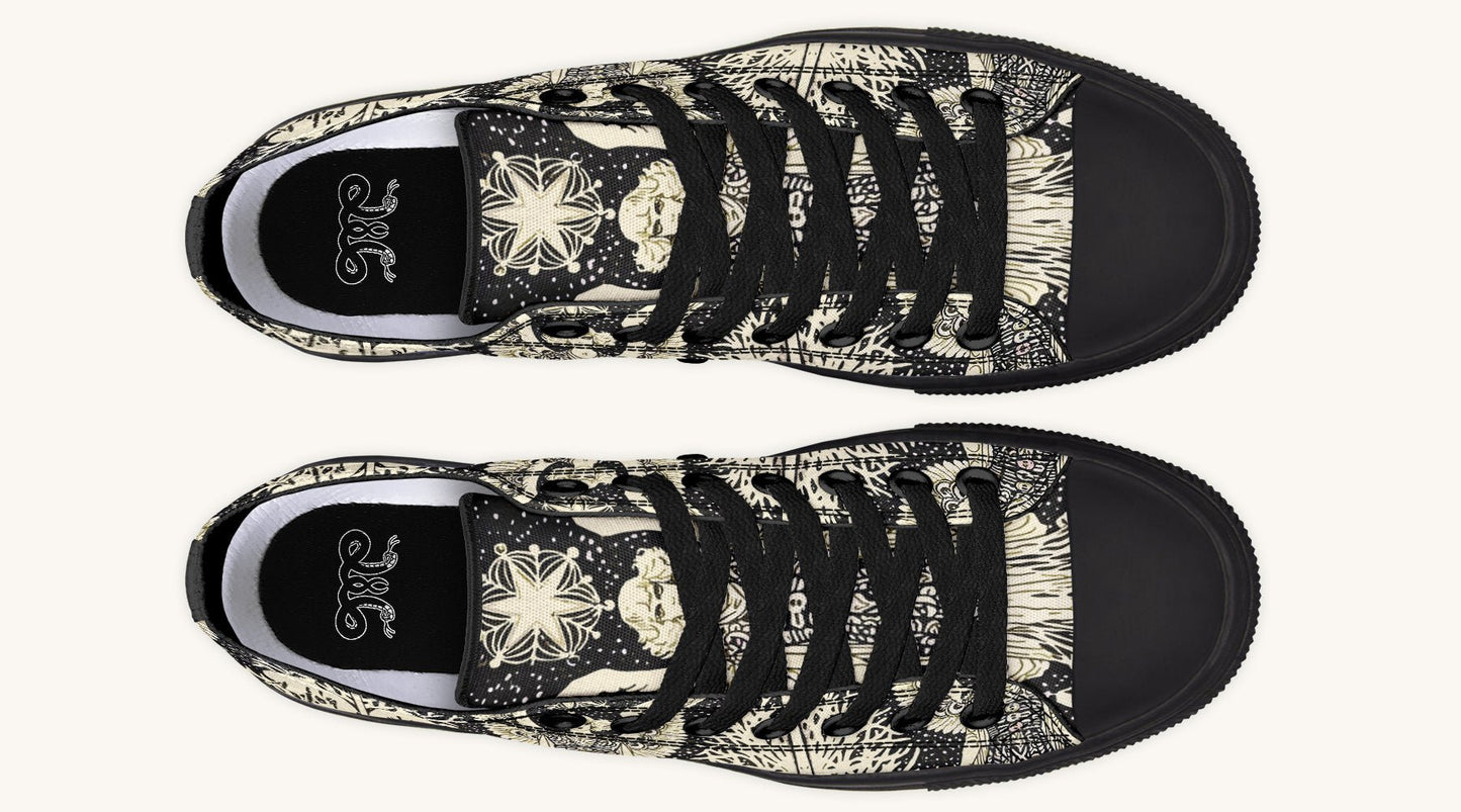 Call Upon the Star Cream Lowtops - Jaded Lament