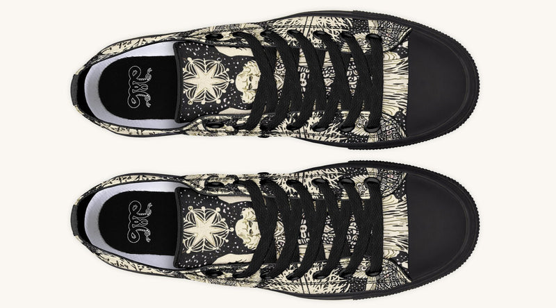 Call Upon the Star Cream Lowtops - Jaded Lament