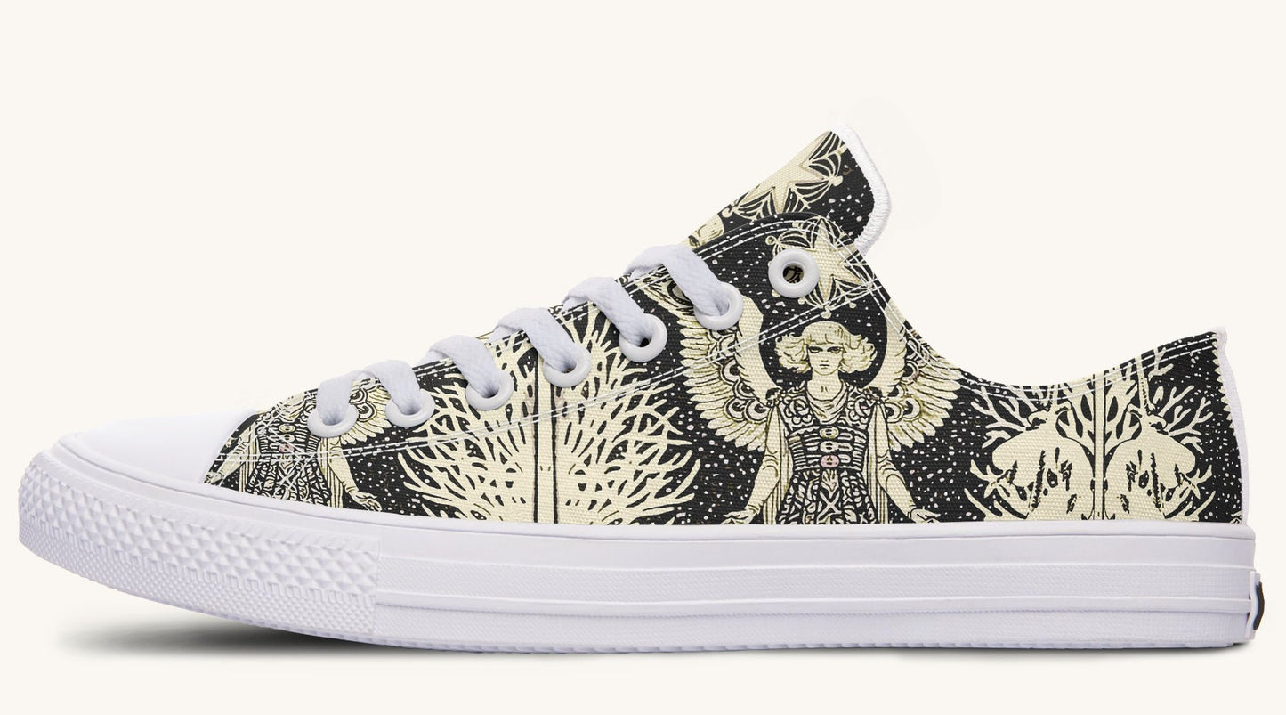 Call Upon the Star Cream Lowtops - Jaded Lament