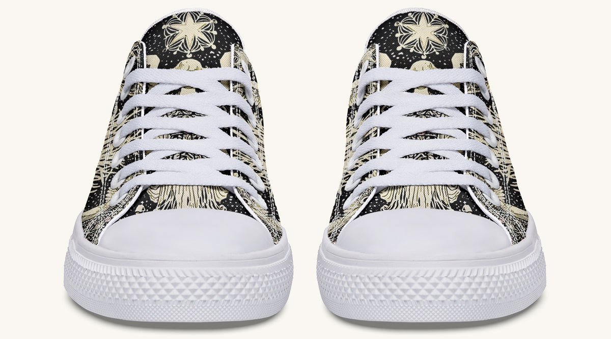 Call Upon the Star Cream Lowtops - Jaded Lament
