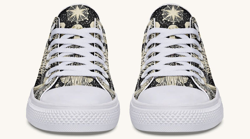 Call Upon the Star Cream Lowtops - Jaded Lament