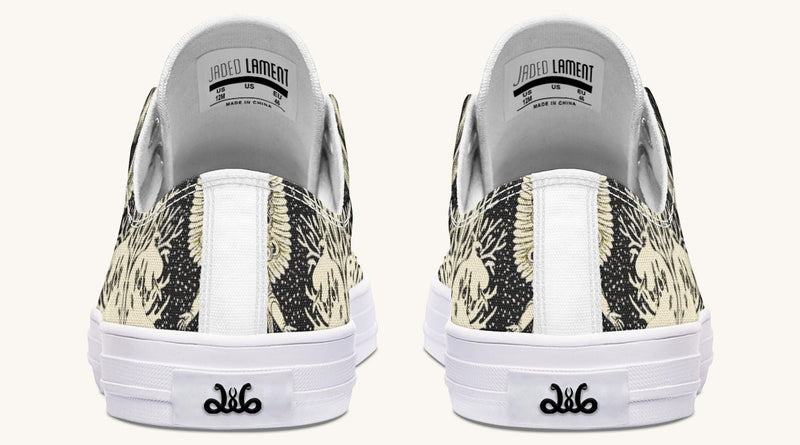 Call Upon the Star Cream Lowtops - Jaded Lament