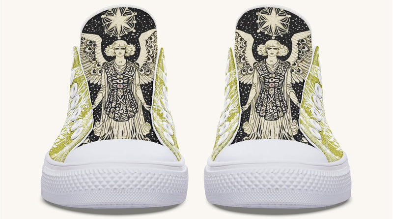 Call Upon the Star Green White Lowtops - Jaded Lament