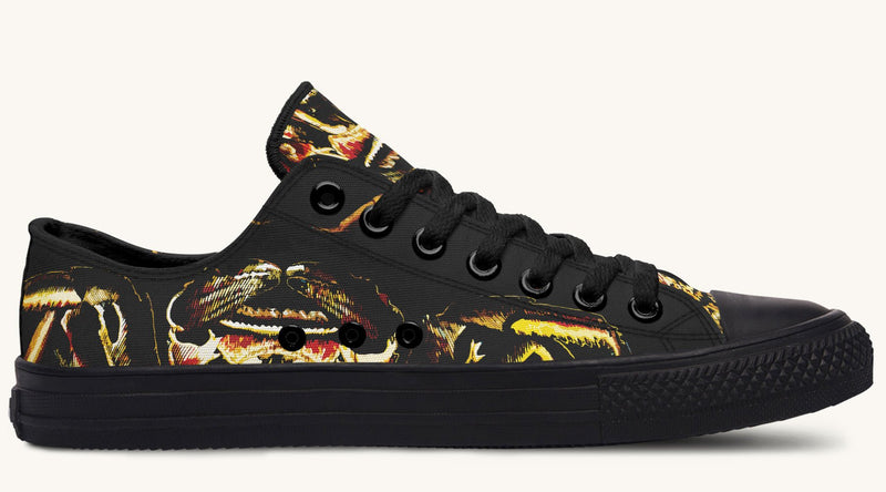 Crawl the Sea of Stars Black Lowtops - Jaded Lament