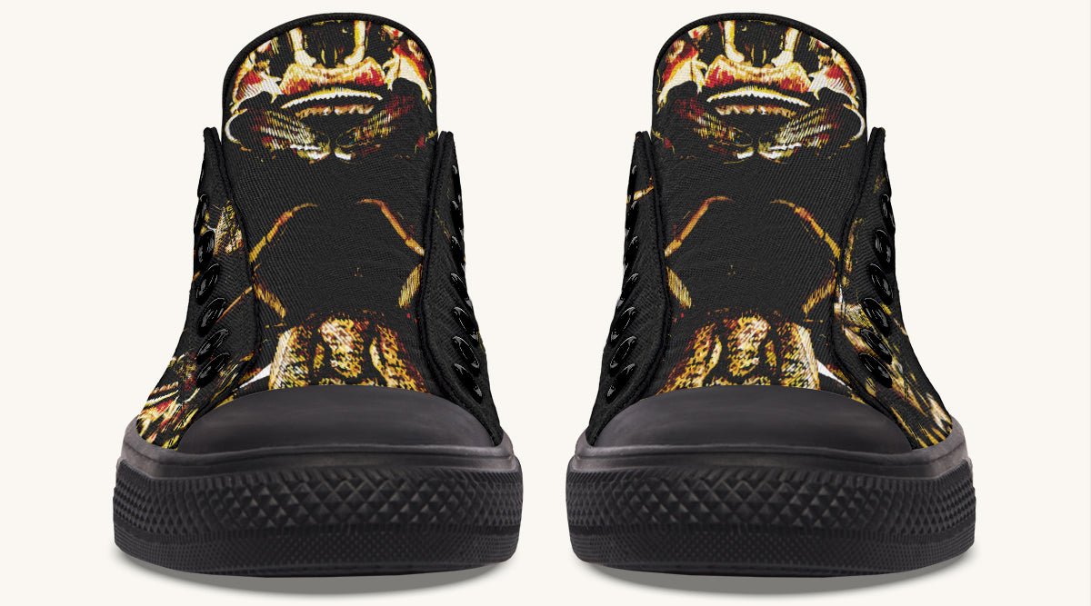 Crawl the Sea of Stars Black Lowtops - Jaded Lament