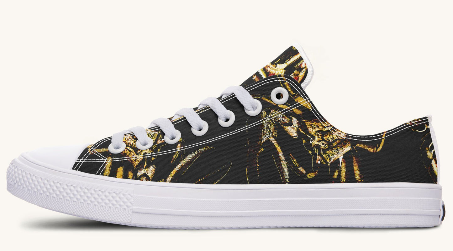 Crawl the Sea of Stars Black Lowtops - Jaded Lament