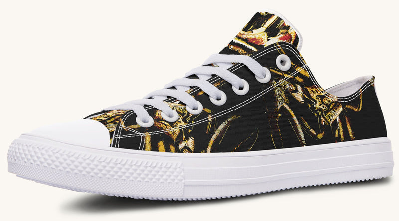 Crawl the Sea of Stars Black Lowtops - Jaded Lament